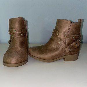 Girls Mini Mia Tan Boots